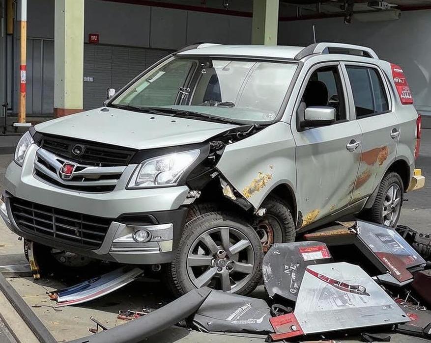 Названы средние цены восстановления кроссовера Chery Tiggo 7 Pro Max после ДТП