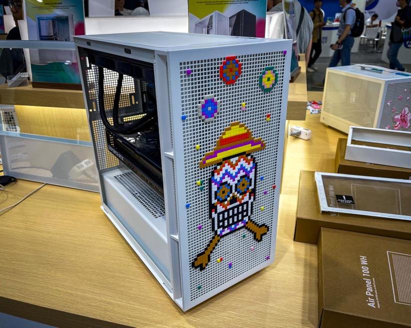 DeepCool на Computex 2024: корпуса с «Пикселями» и кулеры с экранами